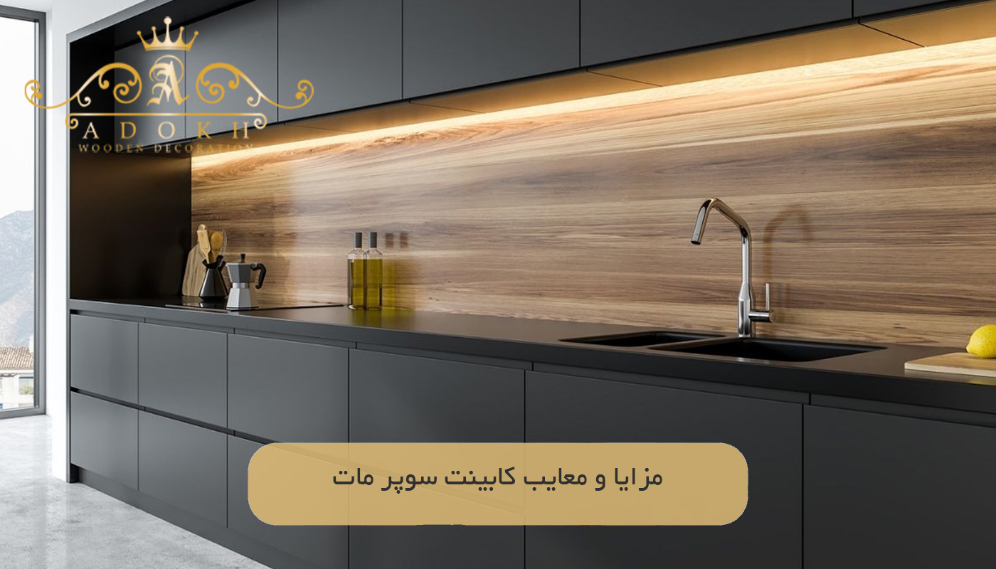 مزایا و معایب کابینت سوپر مات