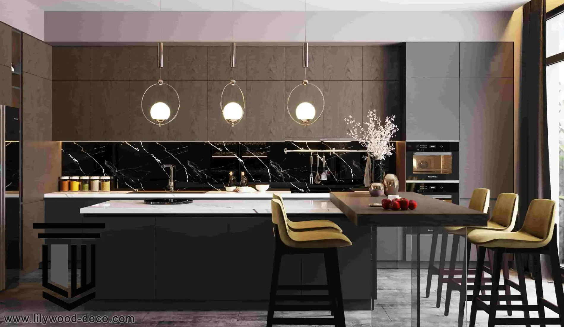 طراحی کابینت فرامید