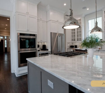 کابینت روکش دار