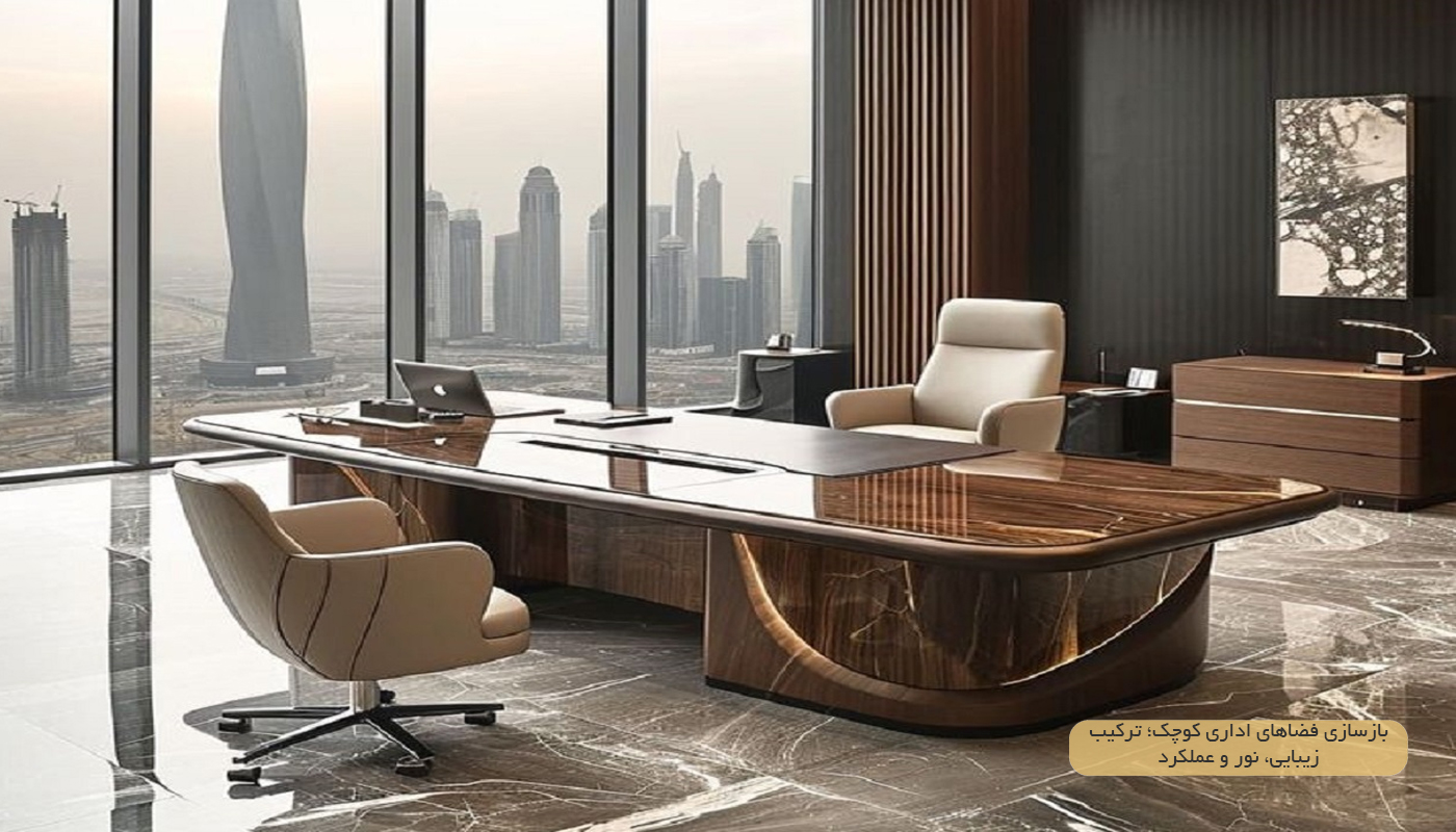طراحی داخلی ساختمان اداری
