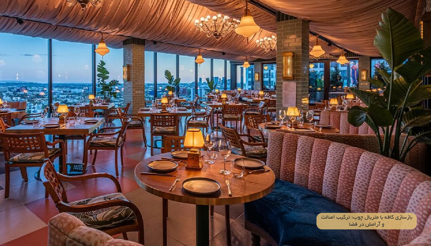 بازسازی کافه قدیمی