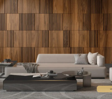 دیوارپوش چوبی