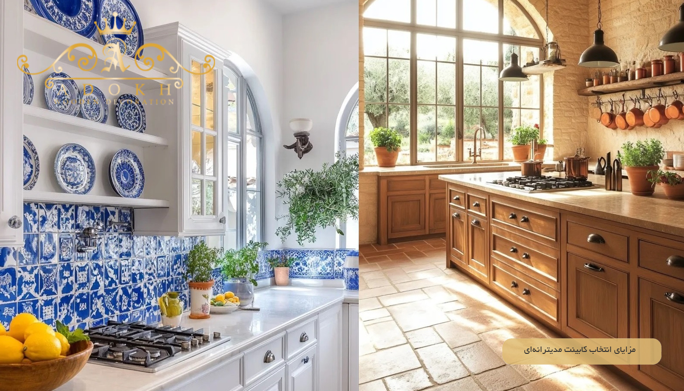 مزایای انتخاب کابینت مدیترانه ‌ای