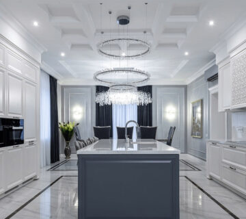 کابینت سفید یخی