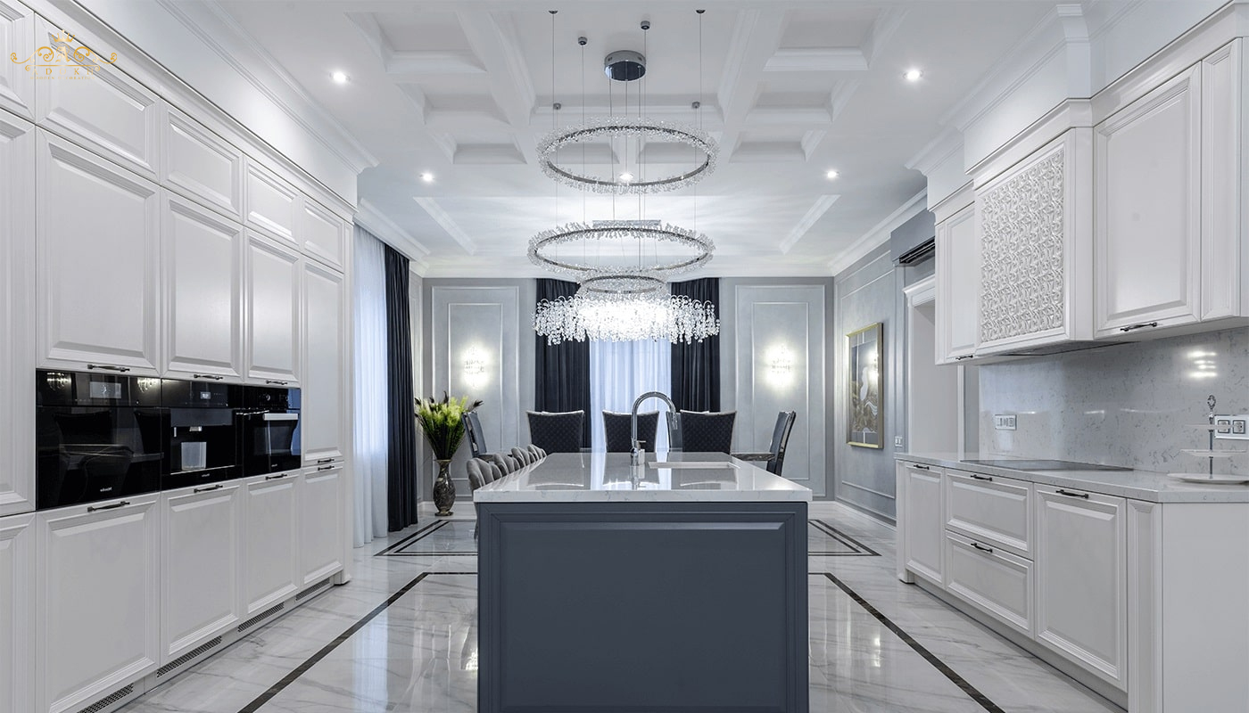 کابینت سفید یخی